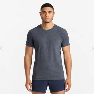 Ten thousand men’s the durable shirt dark gray xs active heathered technical